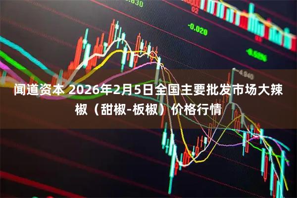 闻道资本 2026年2月5日全国主要批发市场大辣椒（甜椒-板椒）价格行情